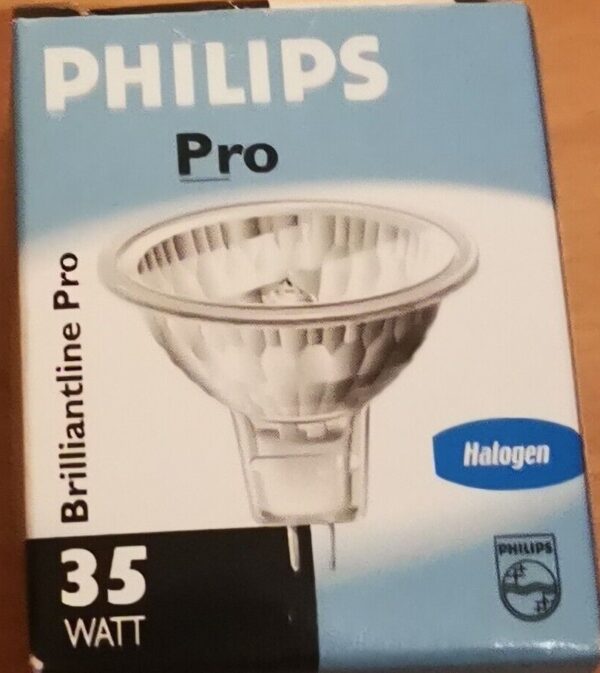 Philips Brillantline PRO 35W 12V 10 Grad Gu 5.3 8000cd Type 14614 Halo 53510 51mm warmweiß